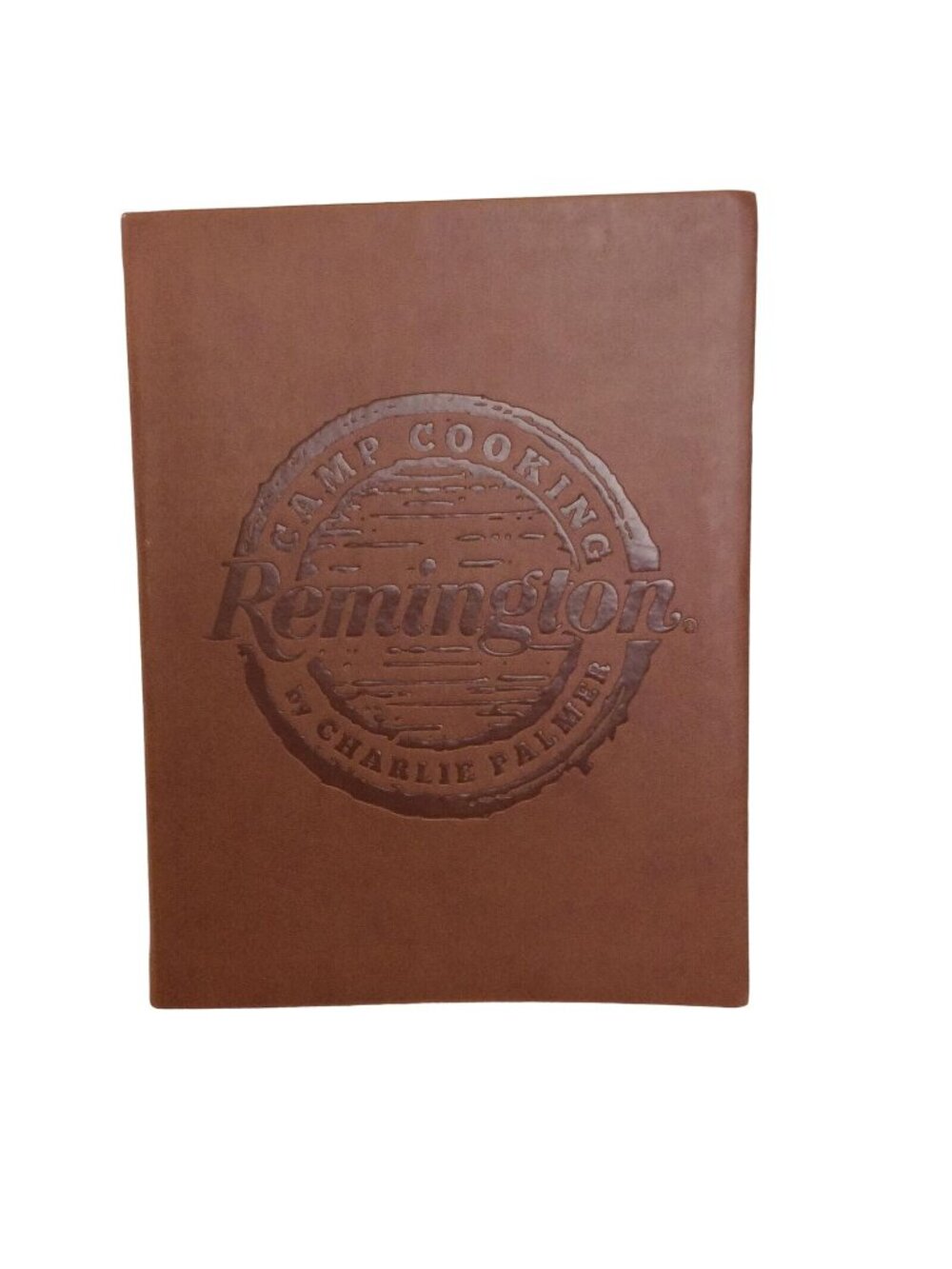 Remington Camp Cooking Charlie Palmer 2013 Leather Signed Autographed Signature